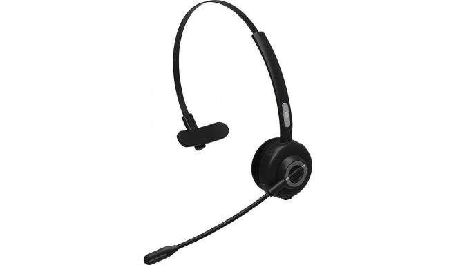 Xqisit Mono juhtmevaba peakomplekt mikrofoniga Lite must 43586