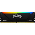 Kingston Fury Beast RGB memory, DDR4, 32 GB, 3600MHz, CL18 (KF436C18BB2AK2/32)