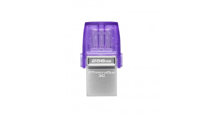 Kingston DataTraveler microDuo 3C Gen3 pendrive, 256 GB (DTDUO3CG3/256GB)