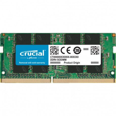 Crucial 16 GB DDR4 3200 MHz Notebook Registered No ECC No
