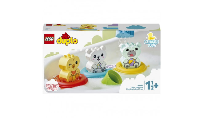 LEGO DUPLO Minu esimene 10965 - lõbusateks vanniaegadeks: ujuv loomade rong