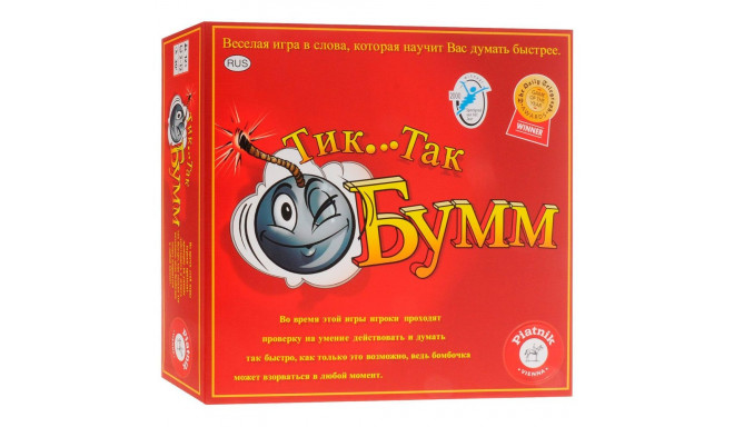 PIATNIK lauamäng Tik Tak Boom (vene keeles)