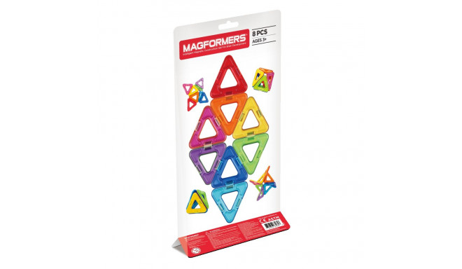 MAGFORMERS Triangle 8 Set