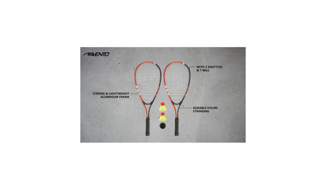 Speedbadminton set AVENTO 46BL Red/Grey