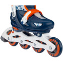 Skates NIJDAM N20AA01 37/40 Navy blue/Orange