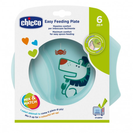 CHICCO feeding bowl 6M+ blue