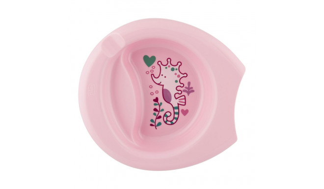 CHICCO feeding bowl 6M+ pink