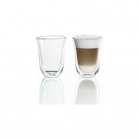 GLASS CUP 2 X 220 ML DELONGHI