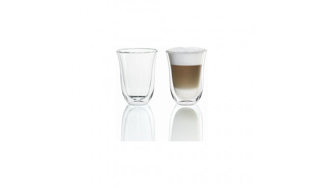GLASS CUP 2 X 220 ML DELONGHI