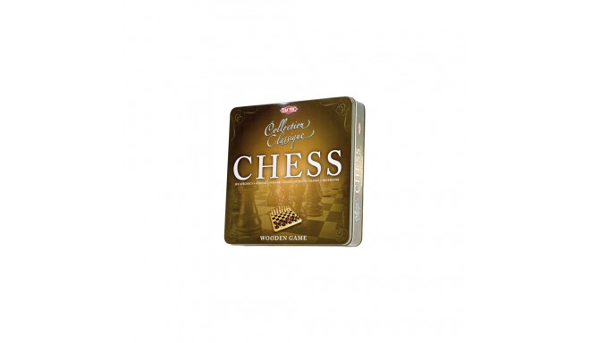 TACTIC Game Chess Tin Box