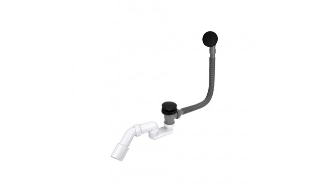 BATH SIPHON CLICK-CLAC TOP BLACK MATT