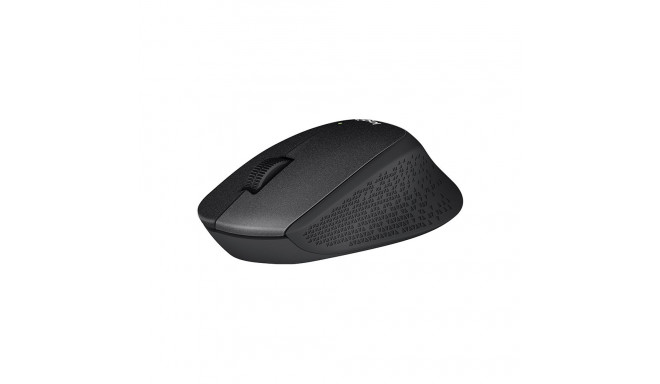 Logitech M330 Silent Plus Wireless Mouse, 1000 DPI, Black