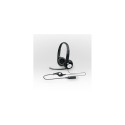 Logitech H390 USB Computer Headset Wired Headphones, USB Type-A, Black