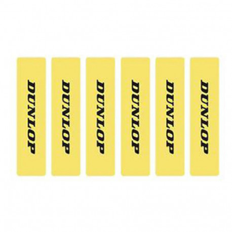 Dunlop lines, yellow, 12 pcs