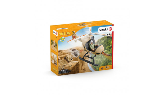 SCHLEICH WILD LIFE Animal rescue helicopter