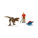 SCHLEICH DINOSAURUSED Tyrannosaurus Rexi rünnak