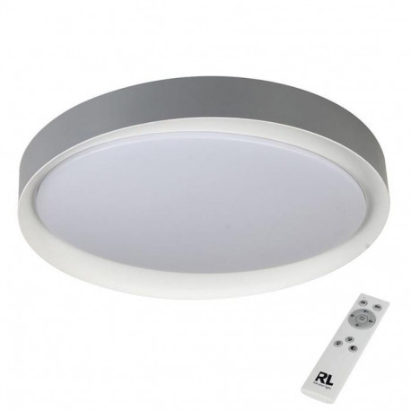 ZETA LED CEILING LAMP GREY/WHITE