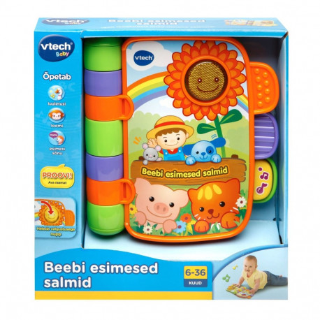 VTECH Interactive toy Babys first storytime rhymes (In Estonian lang.)