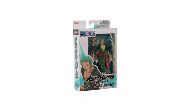 ANIME HEROES Once Piece figure with accessories, 16 cm - Roronoa Zoro