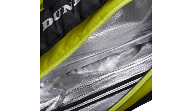 Tennis Bag DUNLOP SX PERFORMANCE Thermo 12 80L black/yellow