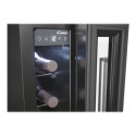 Candy | Wine Cooler | CCVB 15/1 | Energy efficiency class G | Built-in | Bottles capacity 7 | Black