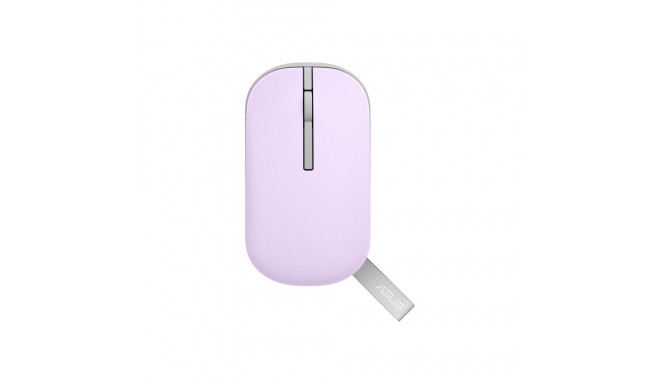Asus MD100 juhtmevaba Bluetooth lilla hiir