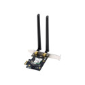 AX1800 kahesageduslik Bluetooth 5.2 PCIe Wi-Fi adapter | PCE-AX1800 | 802.11ax | 574+1201 Mbit/s | V