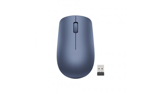 Lenovo juhtmevaba hiir 530 optiline hiir 2.4 GHz juhtmevaba Nano USB kaudu abyss blue 1 aasta