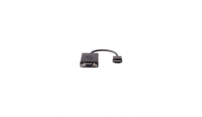 Dell | Adapter HDMI to VGA | 470-ABZX | Black | HDMI - Male | HD-15 (VGA) - Female