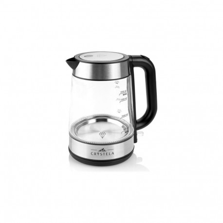 ETA | Kettle | ETA615390000 | Standard | 2200 W | 1.7 L | Glass | 360° rotational base | Black/Stain