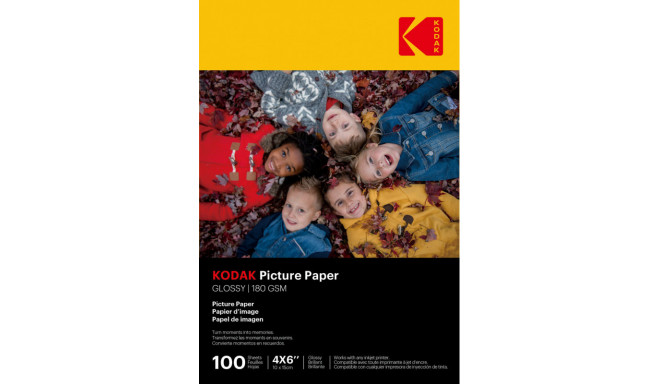 Kodak photo paper 10x15cm glossy 180g 100 sheets