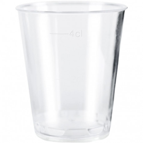Joogitops 4cl PS läbipaistev 40tk/pk