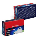 Eraser with centering ErichKrause® SmartWay® triangular