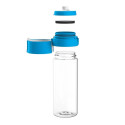 Water Bottle - Brita Fill&Go 0.6L with 4 Filters Blue