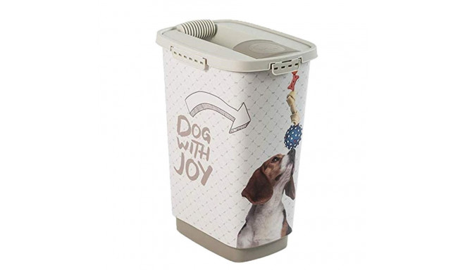 Food Container - Rotho Cody 25l Sand Color