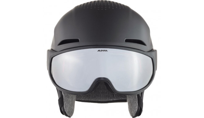 Ski Helmet - Alpina Alto V Black Matt Unisex 59-63 cm