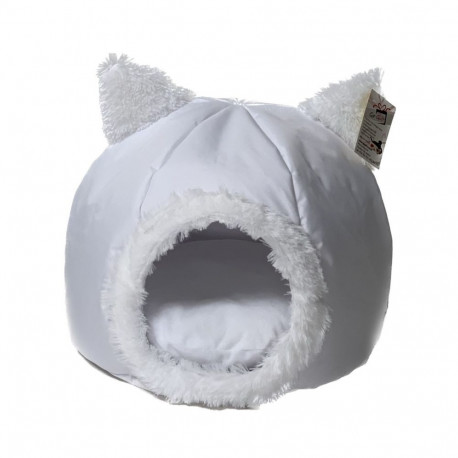 Cat Bed - Go Gift Light Grey 40x40x34