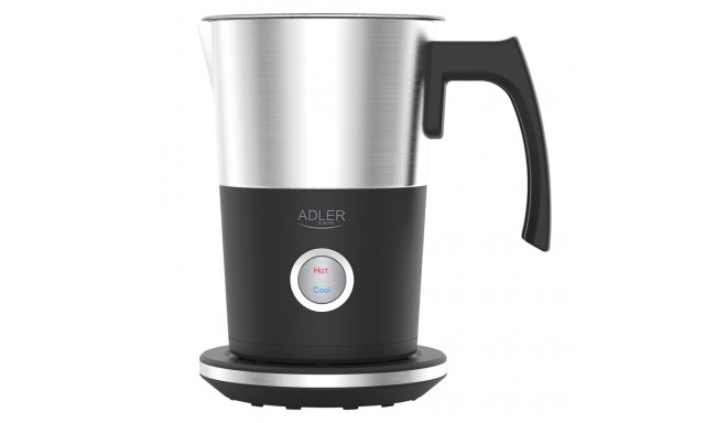 Milk Frother - Adler AD 4497 Automatic 300ml Warming 120ml Frothing Black
