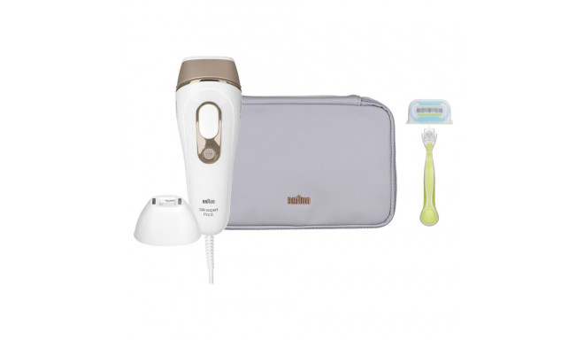 Hair Removal Device - Braun Pl5152 Ipl, Gold, White