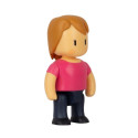 Mini Figures Set - Stumble Guys 3 Characters Glow in the Dark, Multicolor