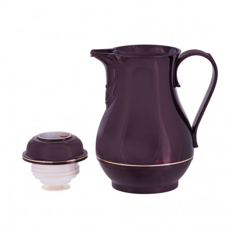 Vacuum Flask - ROTPUNKT 330-16-04-0 1L Hot/Cold 24h/36h Cherry