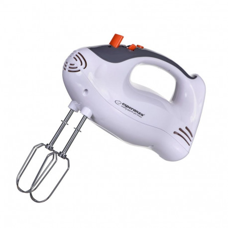 Hand Mixer - Esperanza Ekm009 250w Gray/white