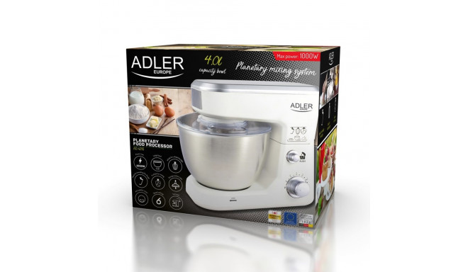 Food Processor - Adler Ad 4216 Gray