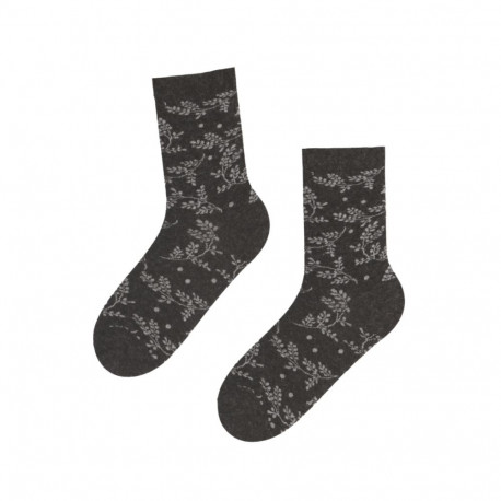 SOKISAHTEL LIGHT angooravillased pruunid sokid 444, 446