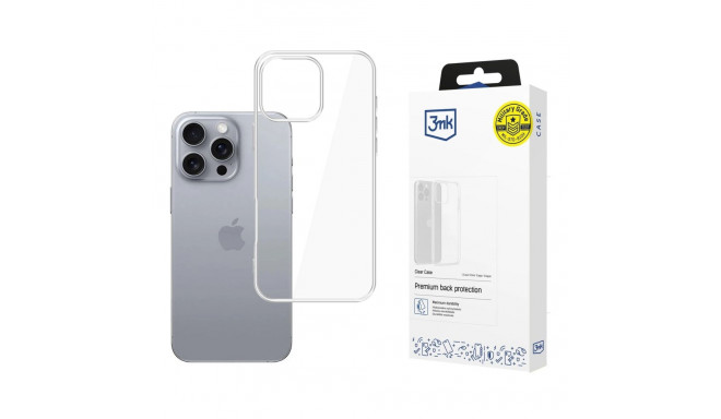 3mk Clear Case for iPhone 16 Pro Max - transparent