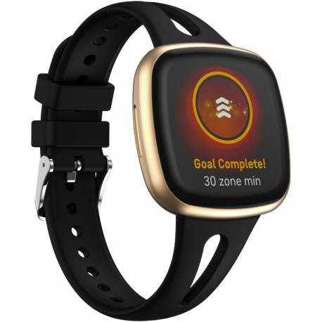 Kellarihm Trendybay Fitbit Versa 3, silikoon, must