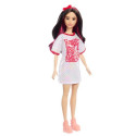 Doll Barbie Fashionistas Brunette with wavy hair