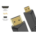 HDMI cable microHDMI 1,5m