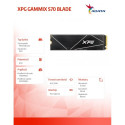 XPG GAMMIX S70 BLADE SSD drive 8000GB PCIe 4x4 7.3/6.3MB/s