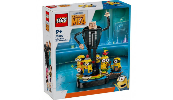 LEGO Minions 75582 Gru and minions made of blocks